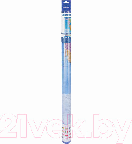 Изображение товара Настенная карта Brauberg Политическая карта мира / 112381