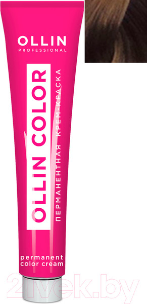 Изображение товара Крем-краска для волос Ollin Professional Color перманентная 7/31 (60мл, русый золотисто-пепельный)