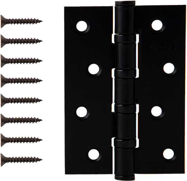 Изображение товара Петля дверная Apecs 100x70-B4-Steel-BLM (черный)