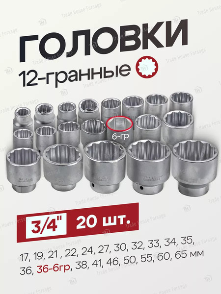 Изображение товара Универсальный набор инструментов ForceKraft FK-68262-9(56221)