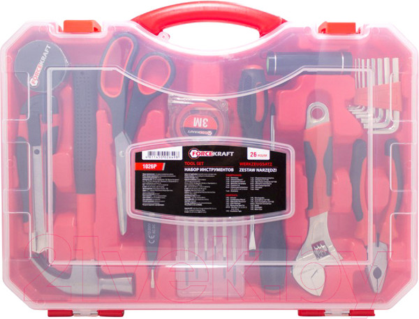 Изображение товара Универсальный набор инструментов ForceKraft FK-1026P