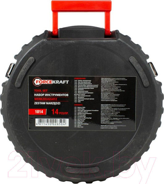 Изображение товара Набор автомобилиста ForceKraft FK-1014 (50653)