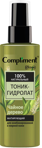 Изображение товара Тоник для лица Compliment Чайное дерево матирующий гидролат (150мл)