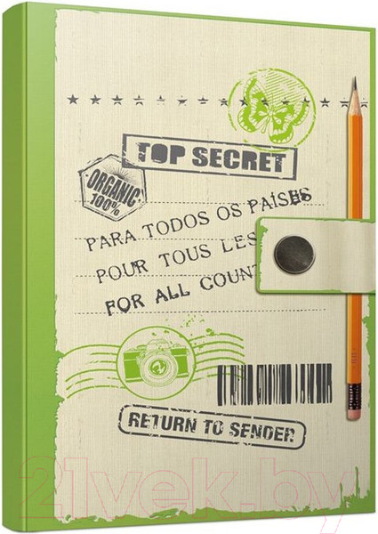 Изображение товара Записная книжка Попурри Top Secret / 4810764002051