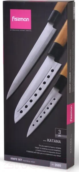 Изображение товара Набор ножей Fissman Katana 2680