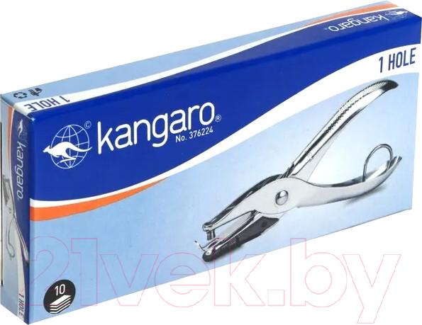 Изображение товара Дырокол Kangaro One-Hole (серебристый)