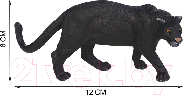 Изображение товара Фигурка коллекционная Masai Mara Мир диких животных. Черная пантера / MM211-101
