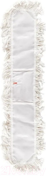 Изображение товара Моп для швабры OfficeClean Professional Хлопок ворс с карманами (80x12см, белый)