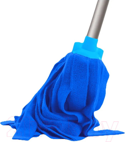 Изображение товара Моп для швабры OfficeClean Professional Ленточный микрофибра 170г (30см, синий)