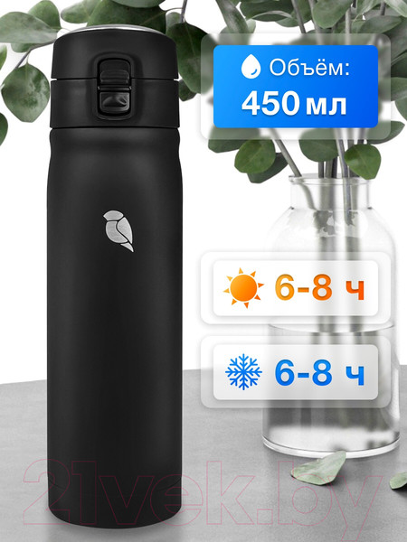 Изображение товара Термос для напитков Sand Lark ODF-450K/2022K (черный)