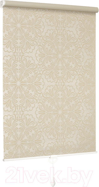 Изображение товара Рулонная штора Delfa Сантайм Металлик Принт СРШП-05В 7594 (68x170, светло-бежевый)