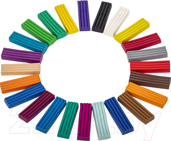 Изображение товара Пластилин Brauberg Kids / 106437 (24цв)