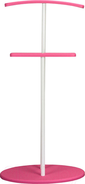 Изображение товара Стойка для одежды Мебелик Костюмная Галант детская 356 (белый/розовый)