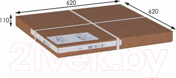 Изображение товара Журнальный столик Мебелик Рио 5 (венге)