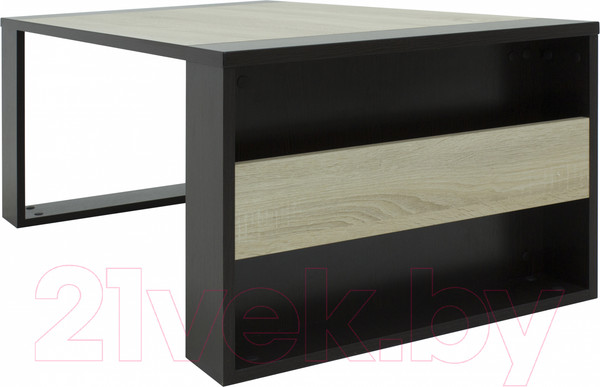 Изображение товара Журнальный столик Мебелик BeautyStyle 25 (венге/сонома без стекла)