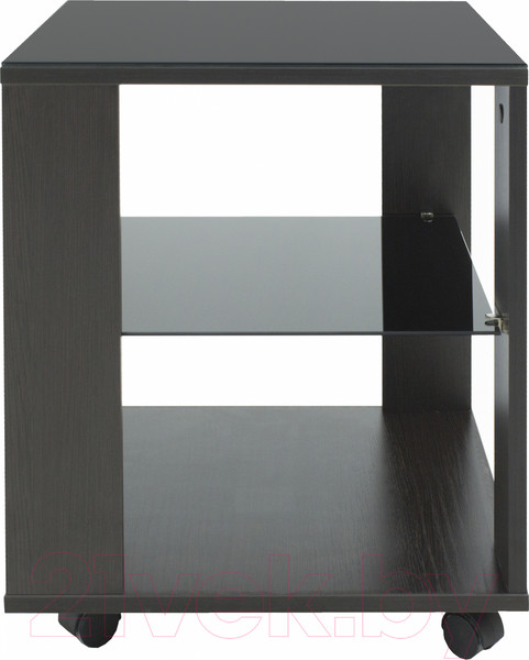 Изображение товара Журнальный столик Мебелик BeautyStyle 6 (венге/стекло черное)