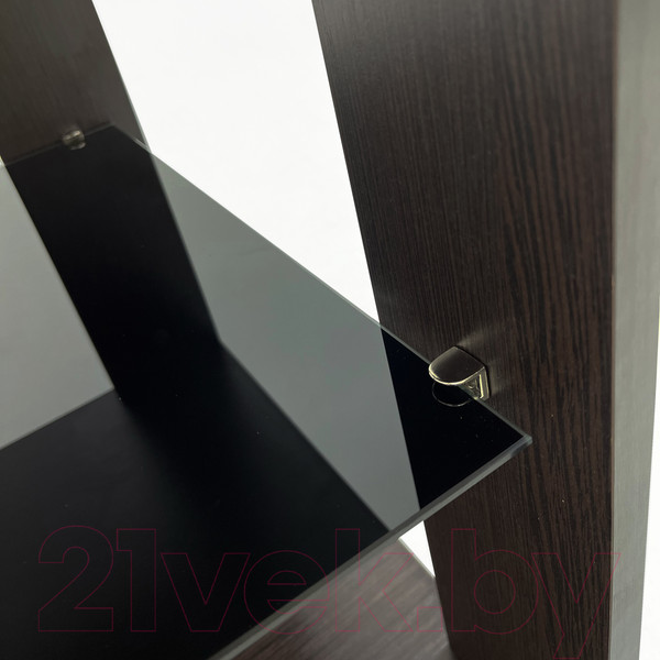 Изображение товара Журнальный столик Мебелик BeautyStyle 6 (венге/стекло черное)