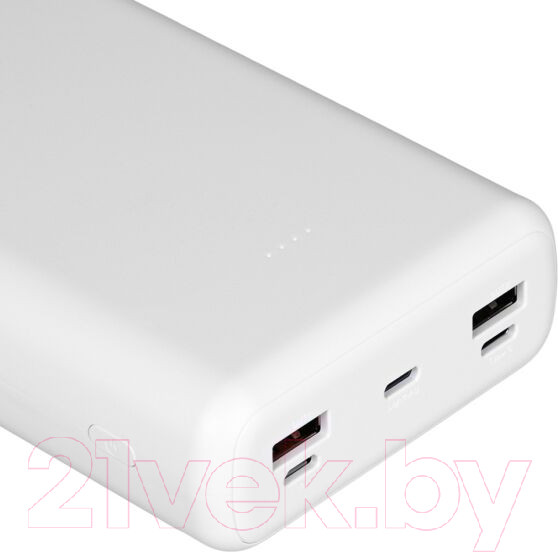 Изображение товара Портативное зарядное устройство TFN Solid 30 PD 30000mAh / TFN-PB-283-WH (белый)