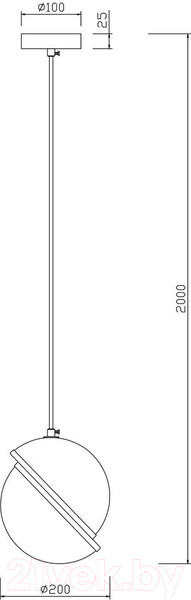 Изображение товара Потолочный светильник Freya FR5181PL-01BS