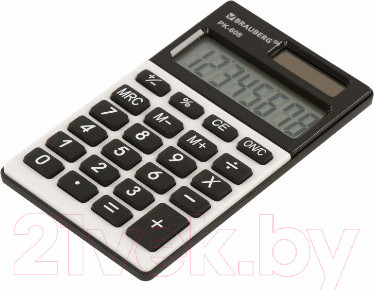 Изображение товара Калькулятор Brauberg PK-608 / 250518 (серебристый)