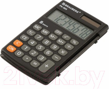 Изображение товара Калькулятор Brauberg PK-865-BK / 250524 (черный)