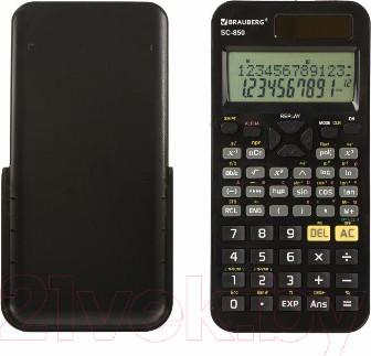Изображение товара Калькулятор Brauberg SC-850 / 250525 (черный)