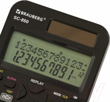 Изображение товара Калькулятор Brauberg SC-850 / 250525 (черный)