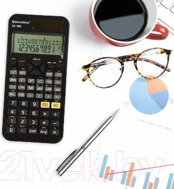 Изображение товара Калькулятор Brauberg SC-850 / 250525 (черный)