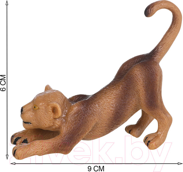 Изображение товара Набор фигурок коллекционных Masai Mara Мир диких животных. Семья львов / MM211-108