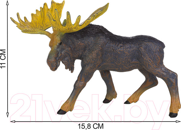 Изображение товара Набор фигурок коллекционных Masai Mara Мир диких животных. Семья оленей / MM211-114