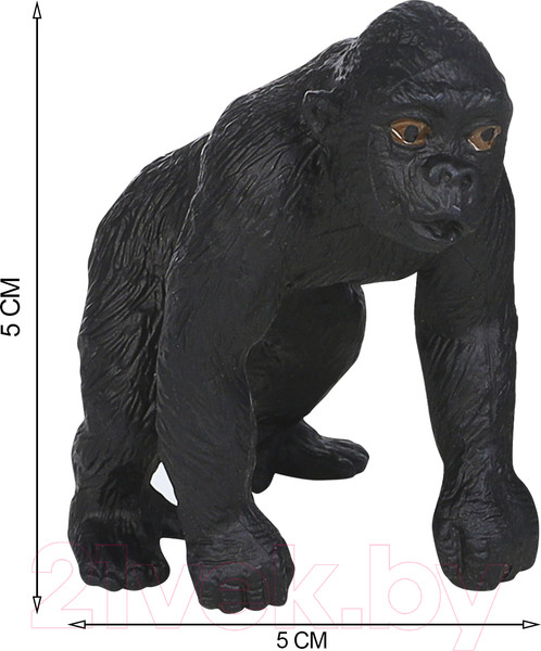 Изображение товара Набор фигурок коллекционных Masai Mara Мир диких животных. Семья горилл / MM211-116