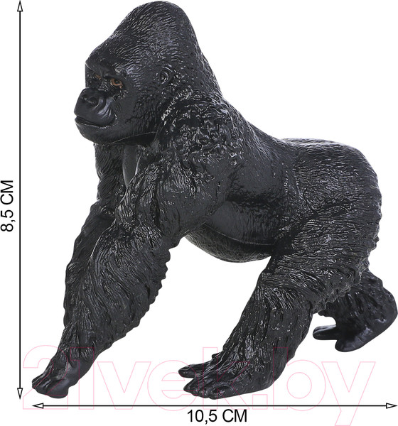 Изображение товара Набор фигурок коллекционных Masai Mara Мир диких животных. Семья горилл / MM211-117