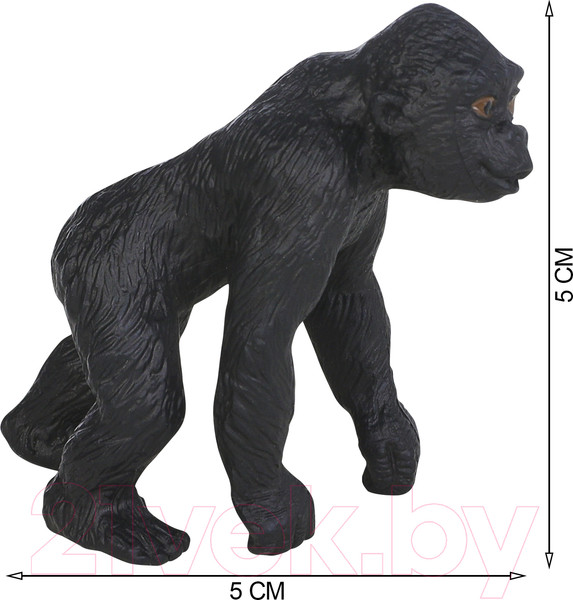 Изображение товара Набор фигурок коллекционных Masai Mara Мир диких животных. Семья горилл / MM211-117