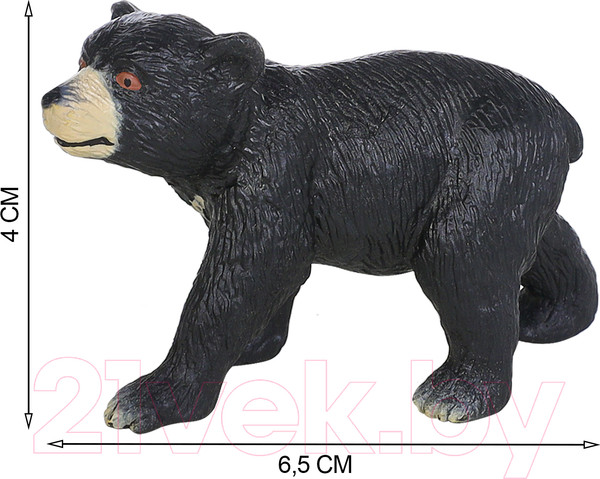 Изображение товара Набор фигурок коллекционных Masai Mara Мир диких животных. Семья гималайских медведей / MM211-122