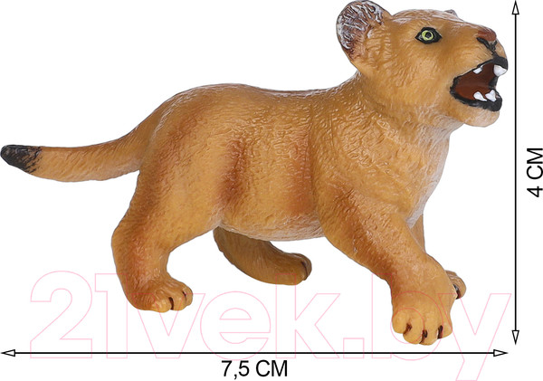 Изображение товара Набор фигурок коллекционных Masai Mara Мир диких животных. Семья львов / MM211-125
