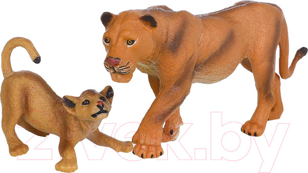 Изображение товара Набор фигурок коллекционных Masai Mara Мир диких животных. Семья львов / MM211-126