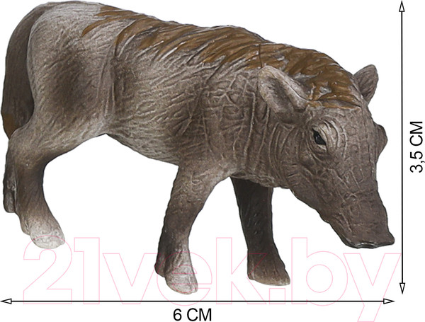 Изображение товара Набор фигурок коллекционных Masai Mara Мир диких животных. Семья бородавочников / MM211-131