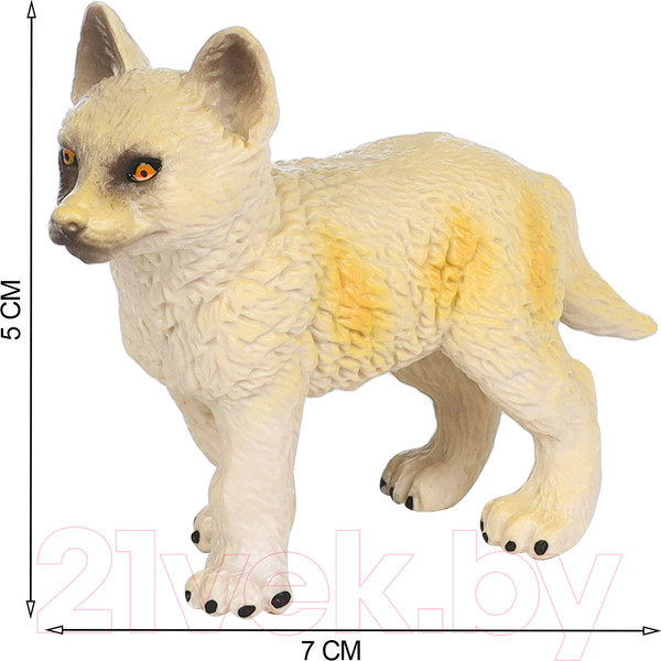 Изображение товара Набор фигурок коллекционных Masai Mara Мир диких животных. Семья полярных волков / MM211-132