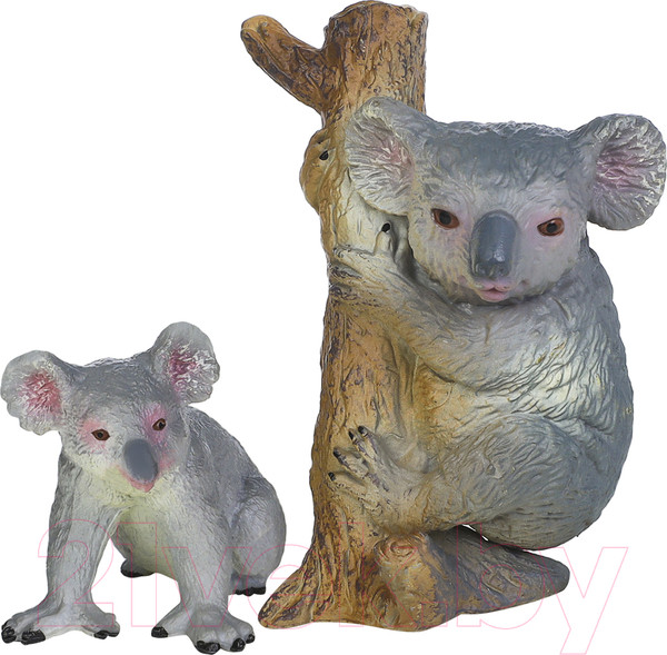 Изображение товара Набор фигурок коллекционных Masai Mara Мир диких животных. Семья коал / MM211-138