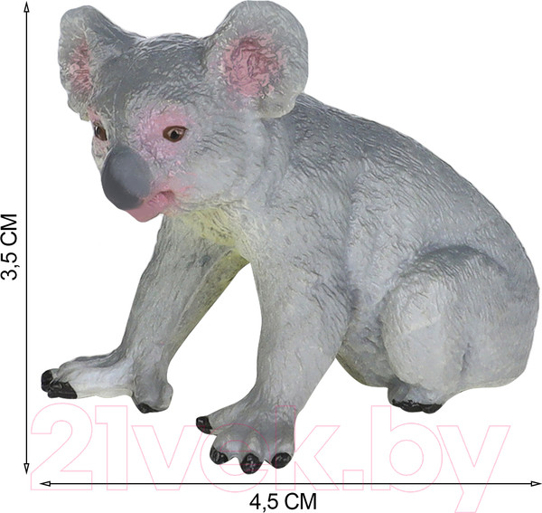 Изображение товара Набор фигурок коллекционных Masai Mara Мир диких животных. Семья коал / MM211-138