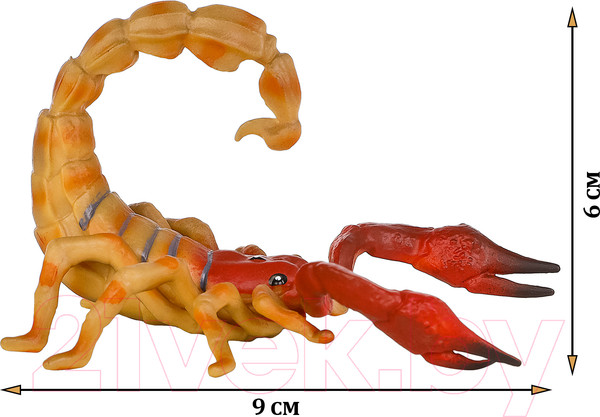 Изображение товара Набор фигурок коллекционных Masai Mara Мир диких животных. Семья скорпионов / MM211-141