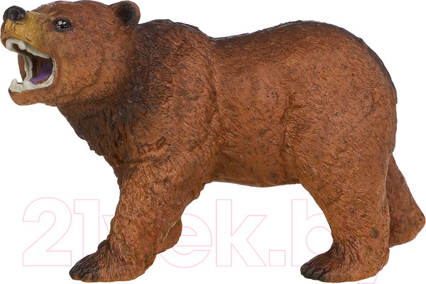 Изображение товара Набор фигурок коллекционных Masai Mara Мир диких животных. Семья бурых медведей / MM211-143