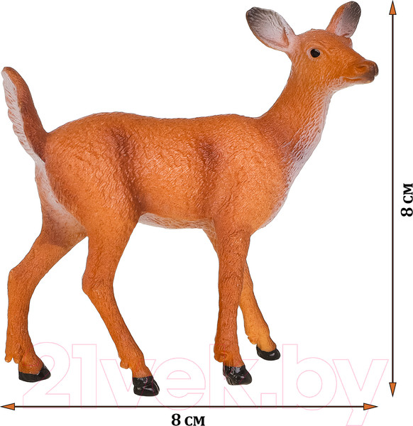 Изображение товара Набор фигурок коллекционных Masai Mara Мир диких животных. Семья оленей / MM211-147