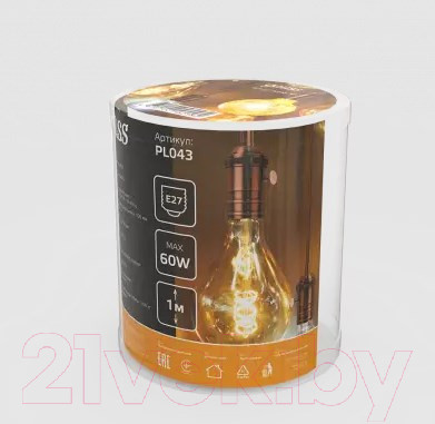 Изображение товара Потолочный светильник Gauss Decor PL043