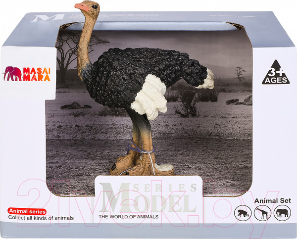 Изображение товара Фигурка коллекционная Masai Mara Мир диких животных. Птица страус / MM211-157