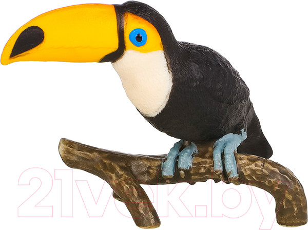 Изображение товара Фигурка коллекционная Masai Mara Мир диких животных. Птица большой тукан / MM211-168