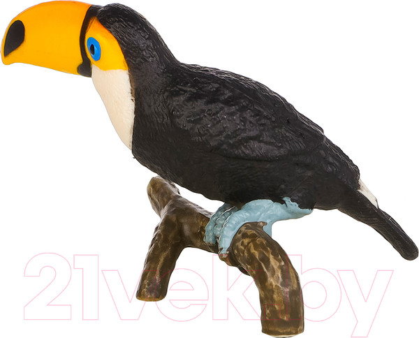 Изображение товара Фигурка коллекционная Masai Mara Мир диких животных. Птица большой тукан / MM211-168