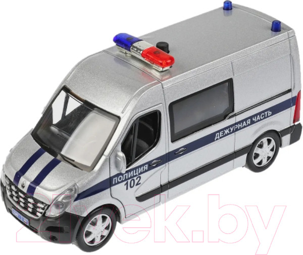 Изображение товара Автомобиль игрушечный Технопарк Renault Master Полиция / MASTER-14SLPOL-SR