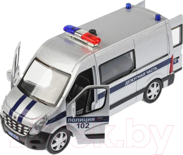 Изображение товара Автомобиль игрушечный Технопарк Renault Master Полиция / MASTER-14SLPOL-SR