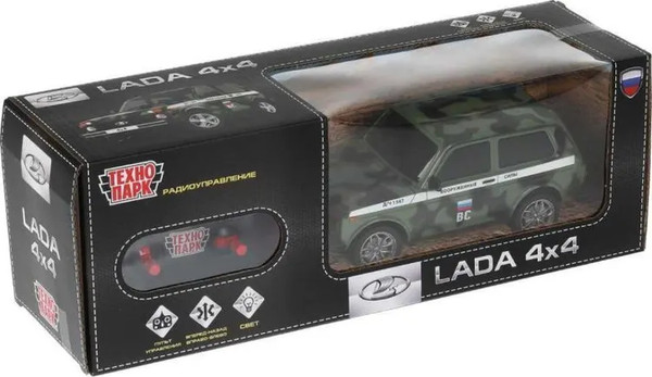 Изображение товара Радиоуправляемая игрушка Технопарк Lada 4x4 / LADA4X4-18L-MIL